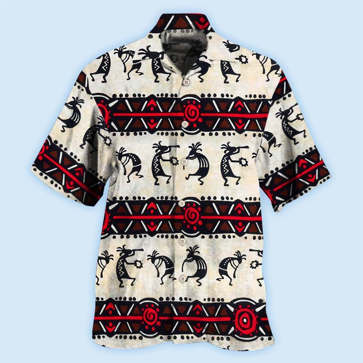 Native Style Love Peace Human - Hawaiian Shirt - Reefox