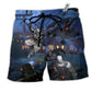 Beach Short / Adults / S Ninja Overnight Dark Moon - Beach Short Reefox - Owls Matrix LTD