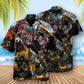 Skull No Guts No Glory Dark - Hawaiian Shirt - Reefox
