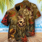 Skull Not Today Satan Cool - Hawaiian Shirt - Reefox