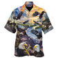 Eagle Spread Wings To The Sky Style - Hawaiian Shirt