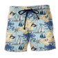 Beach Short / Adults / S Ocean Octopus Basic Style - Beach Short Reefox - Owls Matrix LTD