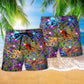 Octopus Life Is Better With An Octopus Full Color So Much - Beach Short Reefox - Owls Matrix LTD