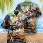 Train On The Right Track Train - Hawaiian Shirt - Reefox