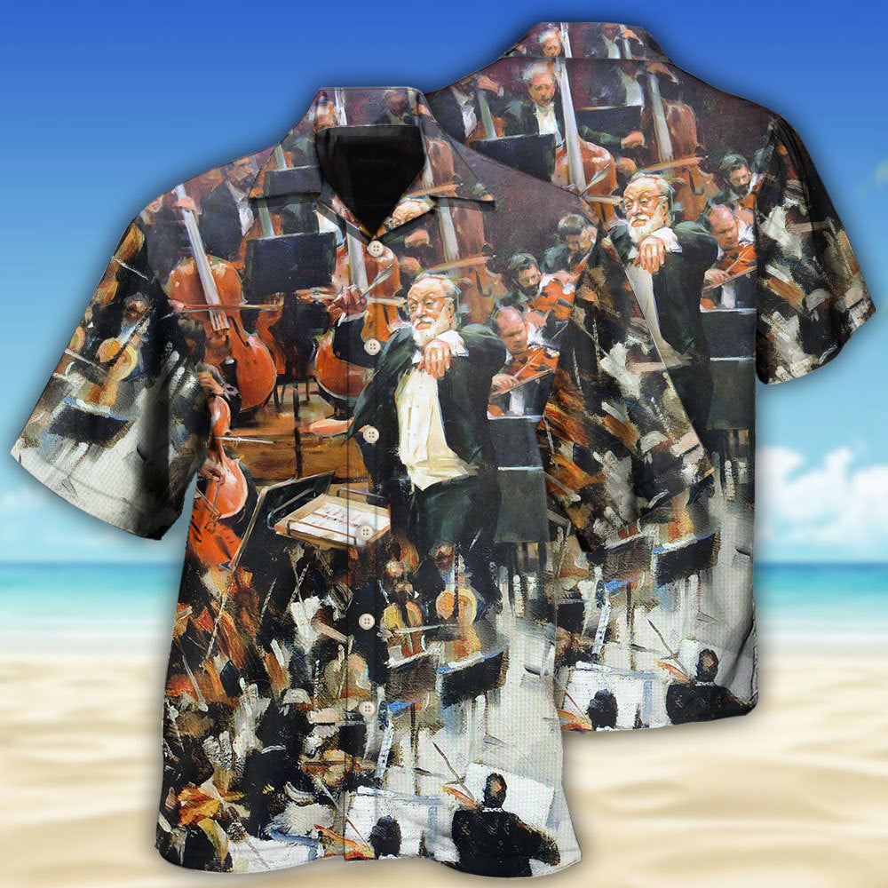Orchestra So Excited Music Lover - Hawaiian Shirt - Reefox