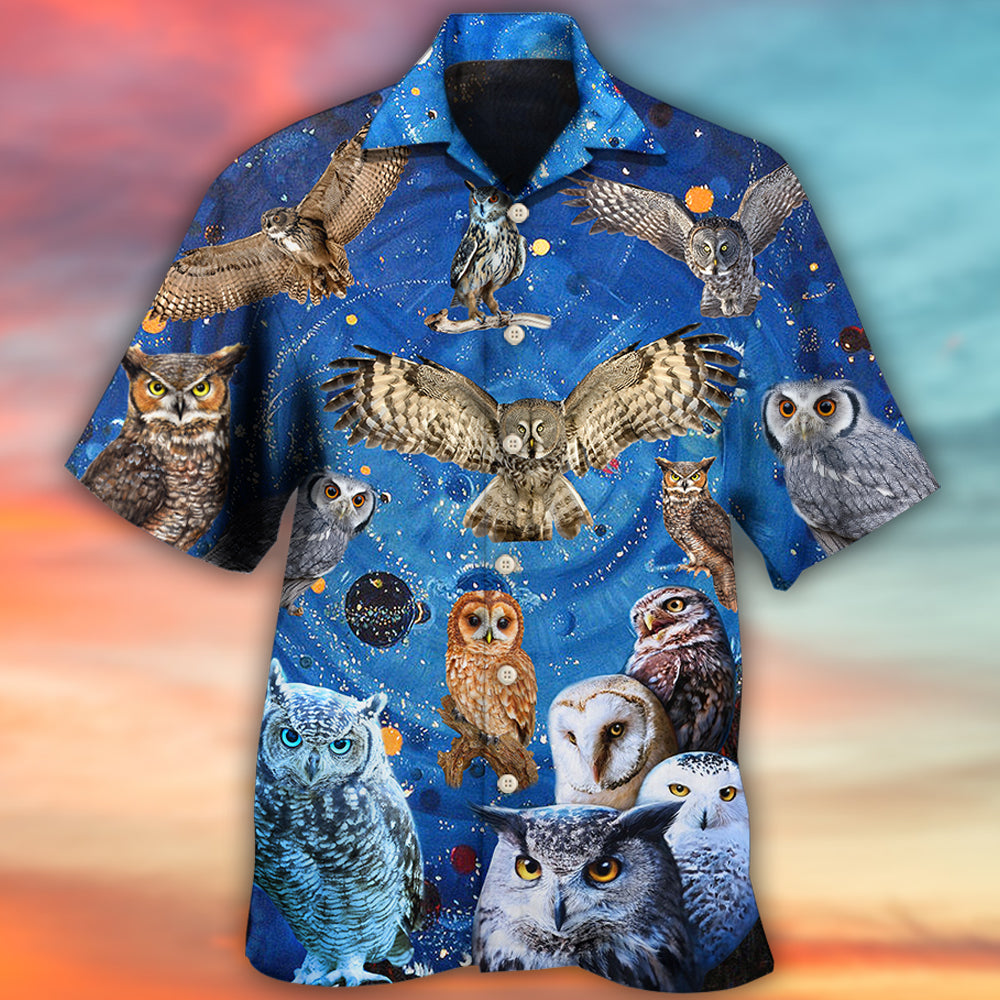 Owl Play Together Style - Hawaiian Shirt - Reefox