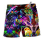 Beach Short / Adults / S Parrot Never Take Your Unique Features For Granted Colorful - Beach Short Reefox - Owls Matrix LTD