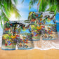 Parrot Party Tropical Summer Beach - Beach Short Reefox - Owls Matrix LTD