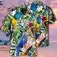 Parrot Tropical Leaf - Hawaiian shirt - Reefox