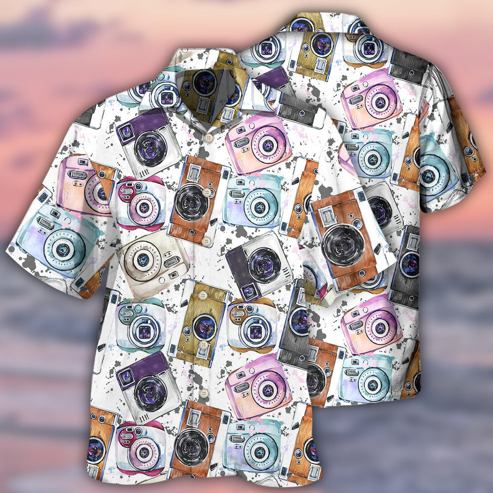 Camera Photography Is My Hobby Lover - Hawaiian Shirt - Reefox
