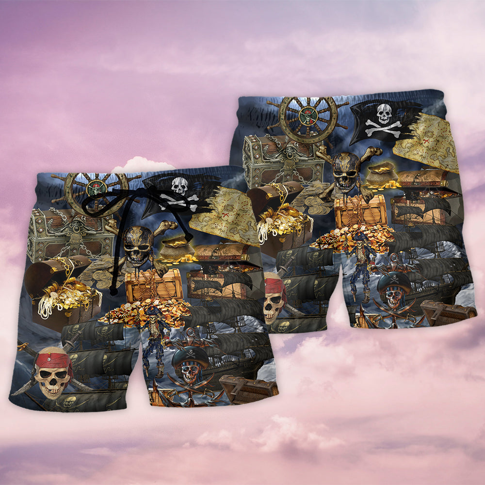 Pirate It's The Life I Choose - Beach Short Reefox - Owls Matrix LTD