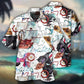 Pirate Ship Anchor White Style - Hawaiian shirt - Reefox