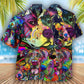 Pitbull Parents Colorful Painting - Hawaiian Shirt - Reefox