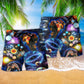 Planet Loves Galaxy Mysterious - Beach Short Reefox - Owls Matrix LTD