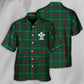 Tartan Prince Of Wales Green Color - Hawaiian Shirt