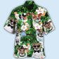 Rat Terrier Green Tropical Dog Lover - Hawaiian Shirt - Reefox