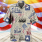 Sailing US Flag Independence Day - Hawaiian Shirt - Reefox