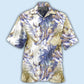 Rhino Art Tropical Leaf Style - Hawaiian Shirt - Reefox