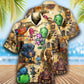 Robot With Solf Hearts - Hawaiian Shirt - Reefox