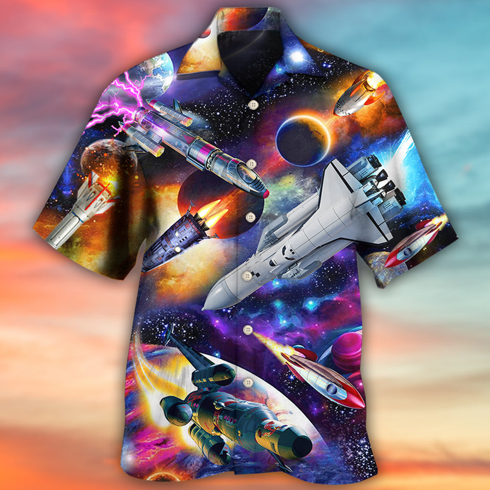 Rocket Style With Stunning Colors - Hawaiian Shirt - Reefox