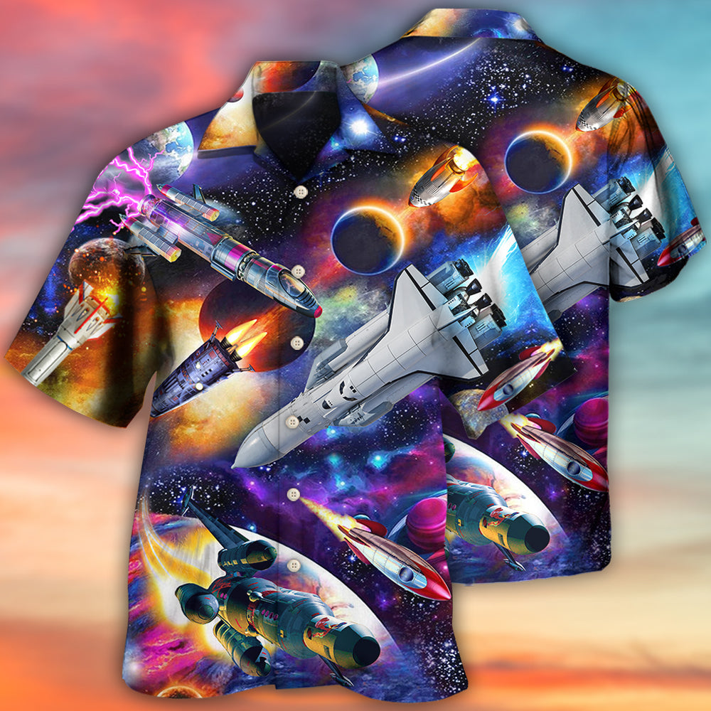 Rocket Style With Stunning Colors - Hawaiian Shirt - Reefox