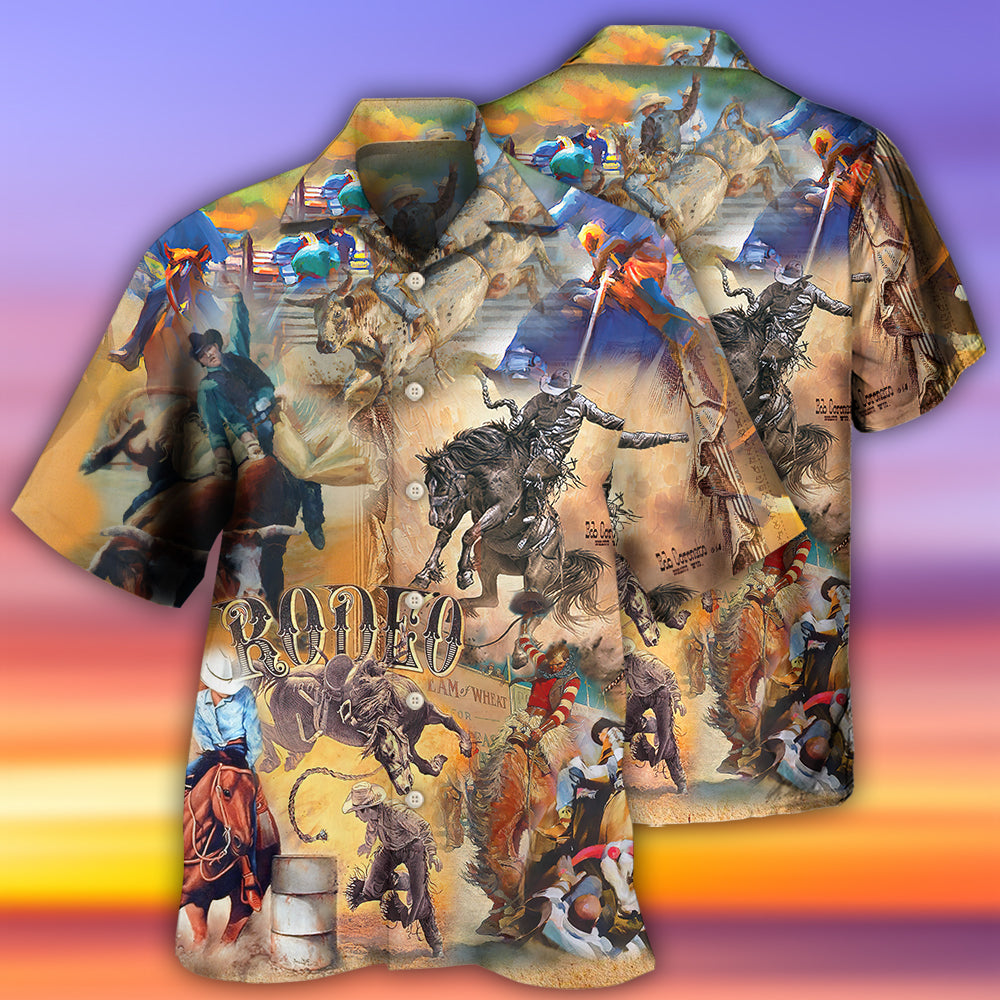 Cowboy Rodeo Vintage Classic - Hawaiian Shirt - Reefox
