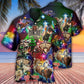 Cowboy Rodeo Merry Christmas - Hawaiian Shirt - Reefox