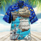 Sailing Love Ocean And Sky Christmas Style - Hawaiian Shirt - Reefox