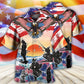 Samurai Eagle US Flag Independence Day - Hawaiian Shirt - Reefox