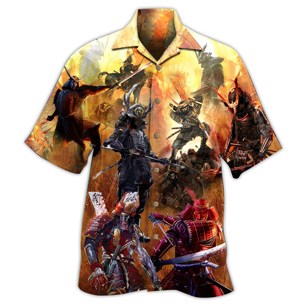Hawaiian Shirt / Adults / S Samurai Knows His Duty And Guard His Honor - Hawaiian Shir - Reefox