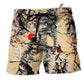 Beach Short / Adults / S Samurai The Way Of The Samurai Is Found In Death - Beach Short Reefox - Owls Matrix LTD