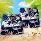 Shark America Independence Day - Beach Short Reefox - Owls Matrix LTD