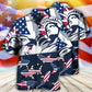 Shark America Independence Day - Hawaiian Shirt - Reefox