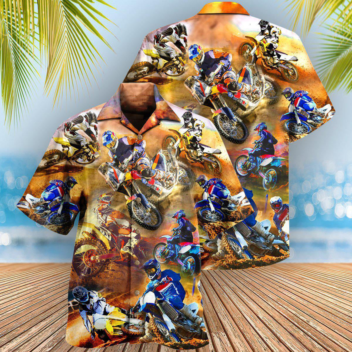 Motorcycle Shift Your Gear Racing - Hawaiian Shirt - Reefox