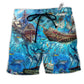 Beach Short / Adults / S Ship Underwater Treasures The Forgotten Ships - Beach Short Reefox - Owls Matrix LTD