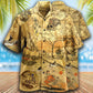 Surfing Skeleton Vintage - Hawaiian Shirt - Reefox