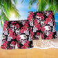 Skull And Roses Floral - Beach Short Reefox - Owls Matrix LTD