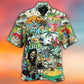 Skull Chill Out Summer Beach - Hawaiian Shirt - Reefox
