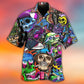 Skull Colorful Mix - Hawaiian Shirt - Reefox