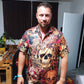 Skull Day Of The Dead Floral - Hawaiian Shirt - Reefox