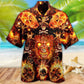 Skull Flaming - Hawaiian Shirt - Reefox
