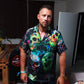 Skull Green Color Splash - Hawaiian Shirt - Reefox