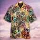 Skull Into The Sea Vintage Classic - Hawaiian Shirt - Reefox