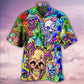 Skull Life Style Mushroom - Hawaiian Shirt - Reefox