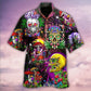 Skull Life is A Game Skull - Hawaiian Shirt - Reefox