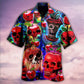 Skull Love Apple - Hawaiian Shirt - Reefox