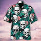 Skull Love Beautiful Life - Hawaiian Shirt - Reefox
