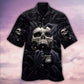 Skull Love Darkness - Hawaiian Shirt - Reefox