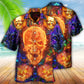 Skull Love Life We Love - Hawaiian Shirt - Reefox