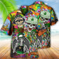 Skull Love Life So Hight - Hawaiian Shirt - Reefox